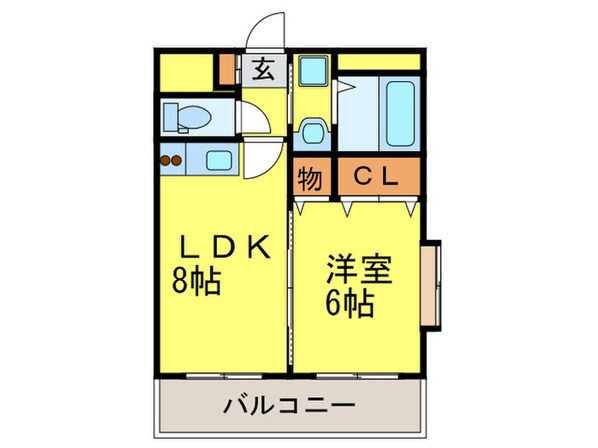 サザンコ－ト塩原の物件間取画像